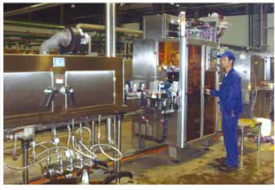 Vandtæt og rustfast krympemuffemaskine til PVC- og PET-flasker