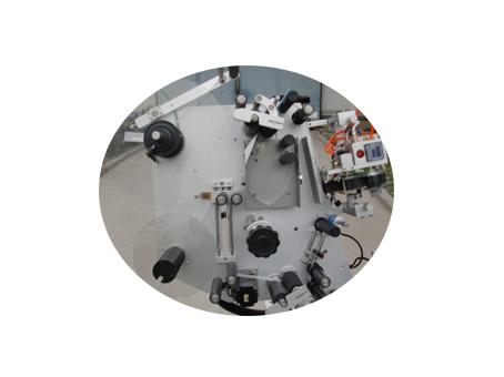 10 ml lille flaskemærkningsmaskine med certifikat dobbeltlagsmærkat