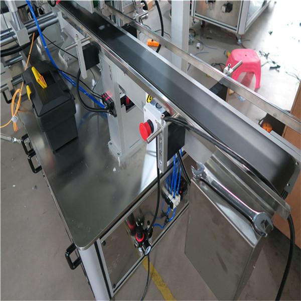 Fuldautomatisk firkantet flaske mærkning maskine wrap omkring 3000-5000B / H