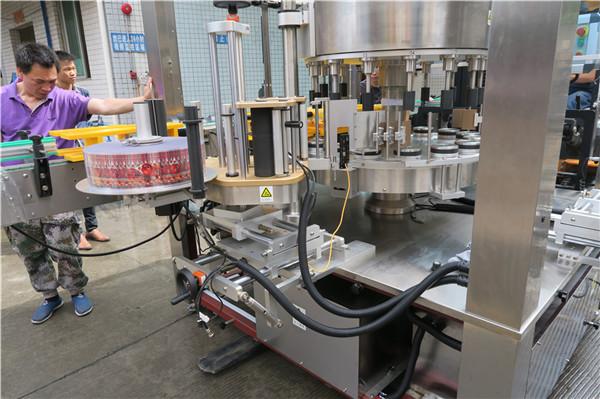 CE roterende klistermærke mærkning maskine enkelt fuldautomatisk flaske vinget