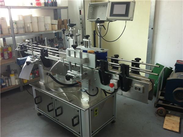 45 m / min Speed Sticker Label Applicator til Sqaure / runde / flade vandflasker