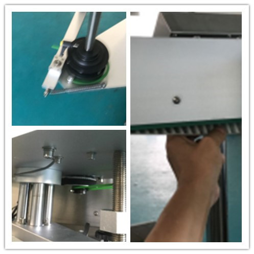 Ølflaske Mærkningsmaskine til dobbeltsidet mærkat, Automatisk mærkatmærkningsmaskine