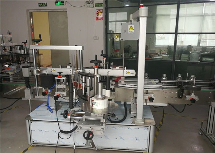 Kina Front / Bagside på ikke-runde eller flade flaskemærkeapplikatorer, flaskemærkningsudstyr leverandør