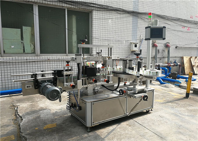 Selvklæbende mærkningsmaskine til flad flaske, etiketapplikatormaskine til flasker