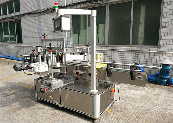 Kina shampoo flad flaske mærkning maskine, selvklæbende mærkning maskine foran og bag leverandør