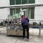 Fuldautomatisk vandflaskemærkningsmaskine til glas / PET-flaske